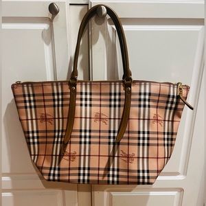 Burberry Medium Haymarket Check Salisbury Bag, excellent condition